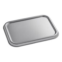 Matfer Bourgeat 6 5/16" x 4 5/16" Stainless Steel Japanese Mini Container Lid 714013