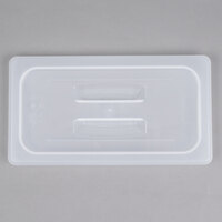 Cambro 30PPCH190 1/3 Size Translucent Polypropylene Handled Lid