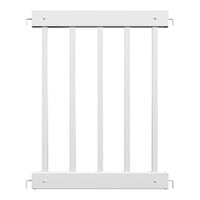 Mod-Fence Mod-Traditional White Traditional Fence Panel