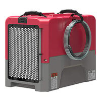 AlorAir Storm Extreme LGR 85 Red Smart Wi-Fi Enabled Industrial Commercial Dehumidifier with Pump - 115V