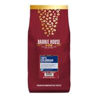 Barrie House 100% Colombian Whole Bean Coffee 2 lb. - 6/Case