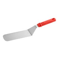 Choice 8" x 3" Turner with Red Polypropylene Handle