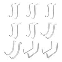 SafeRacks White 18-Piece Hook Accessory Package