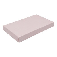 9 3/8" x 5 5/8" x 1 1/8" 2-Piece 1 lb. Pink Candy Box - 250/Case