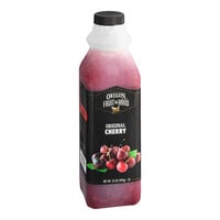 Oregon Fruit In Hand Original Diced Cherry with Diced Fruit 35 oz. - 6/Case
