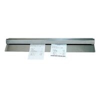 Advance Tabco CM-48 48" x 2 7/16" Aluminum Wall Mounted Ticket Holder