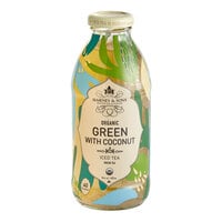 Harney & Sons Organic Green with Coconut Iced Tea 16 fl. oz. - 12/Case