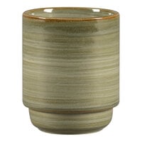 RAK Porcelain Rakstone Spot 10.15 oz. Stackable Emerald Porcelain Mug - 12/Case