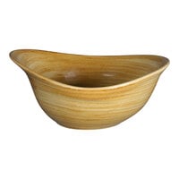 RAK Porcelain Rakstone Spot 17.58 oz. Garnet Organic Deep Porcelain Bowl - 12/Case