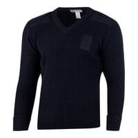 Henry Segal Men's Customizable Black Commando Acrylic Long Sleeve Sweater