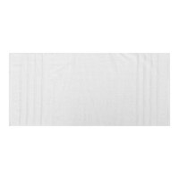 1888 Mills Naked Terry 30" x 56" White Combed Cotton / Modal Bath Towel - 18 lb. - 24/Case