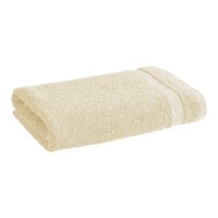 1888 Mills Fibertone 24" x 50" Beige Cotton / Polyester Pool / Bath Towel 10.5 lb. - 60/Case