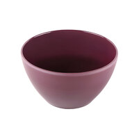 Elite Global Solutions Maya 24 oz. Purple Reactive Glaze Round Melamine Bowl - 6/Case