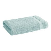 1888 Mills Fibertone 24" x 50" Seafoam Cotton / Polyester Pool / Bath Towel 10.5 lb. - 60/Case