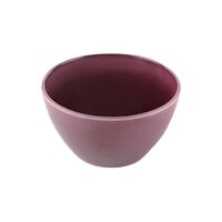 Elite Global Solutions Maya 15 oz. Purple Reactive Glaze Round Melamine Bowl - 6/Case