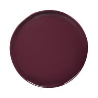 Elite Global Solutions Maya 11 1/4" Purple Reactive Glaze Round Melamine Plate - 6/Case