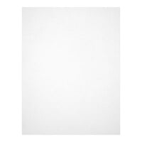 Acopa 8 1/2" x 11" Clear Vinyl Sheet Protector - 50/Pack