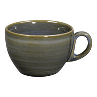 RAK Porcelain Rakstone Spot 7.8 oz. Jade Porcelain Coffee Cup - 12/Case