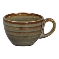 RAK Porcelain Rakstone Spot 5.05 oz. Peridot Porcelain Coffee Cup - 12/Case
