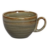 RAK Porcelain Rakstone Spot 9.45 oz. Peridot Porcelain Coffee Cup - 12/Case