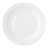 Dinex 9" White China Entree Plate - 12/Case