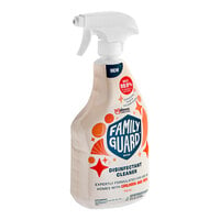 FamilyGuard 327159 32 oz. Multi-Surface Citrus Scented Disinfectant Cleaner - 8/Case