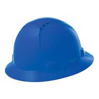 Lift Safety Briggs Blue 4-Point Ratchet Suspension Vented Full Brim Hard Hat HBFC-7B