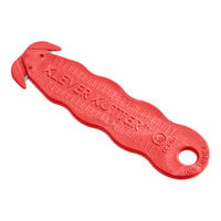 Klever Kutter NSF Food Zone Certified Red Safety Box Cutter KCJ-1SSRX