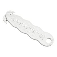 Klever Kutter NSF Food Zone Certified White Safety Box Cutter KCJ-1SSWX