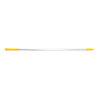 Carlisle Sparta 40226EC04 60" Yellow Threaded Aluminum Broom / Squeegee Handle
