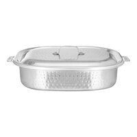 Bon Chef Cucina 7 Qt. Hammered Finish Stainless Steel French Oven with Lid 60004CLDHF