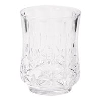 Sophistiplate Traditional 15 oz. Clear SAN Plastic Tumbler - 24/Case