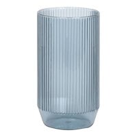 Front of the House Gatsby 14 oz. Peacock SAN Plastic Rocks / Old Fashioned Glass - 12/Pack