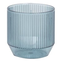 Front of the House Gatsby 10 oz. Peacock SAN Plastic Rocks / Old Fashioned Glass - 12/Pack