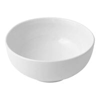 Bon Chef 2 Qt. Pearl White Sandstone Finish Aluminum Serving Bowl