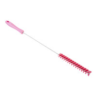 Vikan 13/16" Pink Medium Polyester Tube Brush 53761