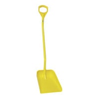 Vikan 14" Wide Yellow Ergonomic Polypropylene Food Service Shovel 56016