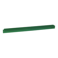 Vikan 77342 23 5/8" Green Ultra-Hygienic Replacement Squeegee Blade for 77142 and 77242
