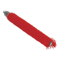 Vikan 1/2" Red Medium Polyester Tube Brush Head for Flexible Handle 53544