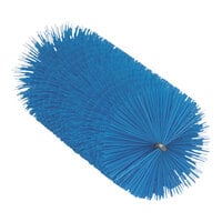 Vikan 2 7/16" Blue Medium Polyester Tube Brush Head for Flexible Handle 53563