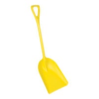 Remco 14" Wide Yellow One-Piece Polypropylene Food Service Shovel 69826