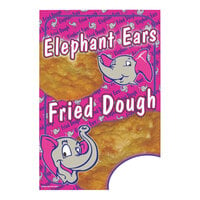 24" x 36" Corrugated Plastic A-Frame Concession Sign with Elephant Ear Design
