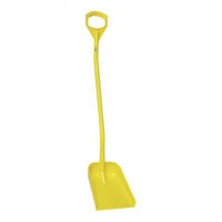 Vikan 10" Wide Yellow Ergonomic Polypropylene Food Service Shovel 56116