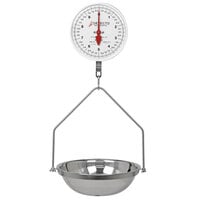 Cardinal Detecto MCS-20DF 20 lb. Hanging Fish Scale with Double Dial