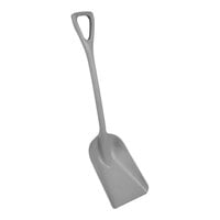 Remco 10" Wide Gray One-Piece Metal Detectable Polypropylene Food Service Shovel 6981MD5