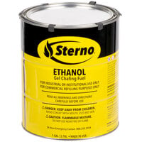 Sterno 20898 1 Gallon Green Ethanol Gel Chafing Fuel - 3/Case