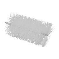 Vikan 3 1/2" White Medium Polyester Tube Brush Head for Flexible Handle 53915