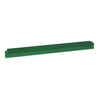 Vikan 77332 19 3/4" Green Ultra-Hygienic Replacement Squeegee Blade for 77132 and 77232