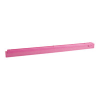 Vikan 77341 23 5/8" Pink Ultra-Hygienic Replacement Squeegee Blade for 77141 and 77241