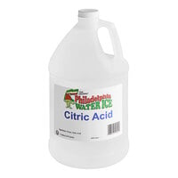 Philadelphia Water Ice Citric Acid Solution 1 Gallon - 4/Case